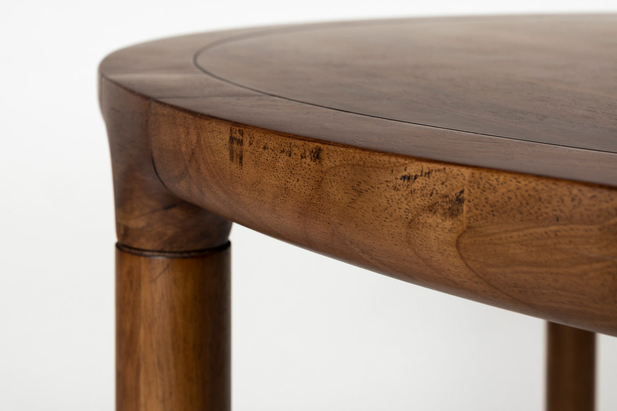 Tisch Storm in Braun präsentiert im Onlineshop von KAQTU Design AG. Esstisch ist von Zuiver
