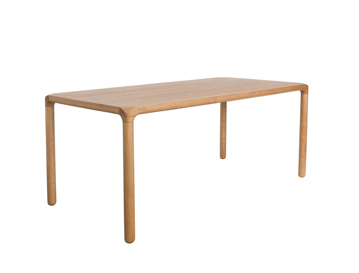 Tisch Storm in Natur präsentiert im Onlineshop von KAQTU Design AG. Esstisch ist von Zuiver