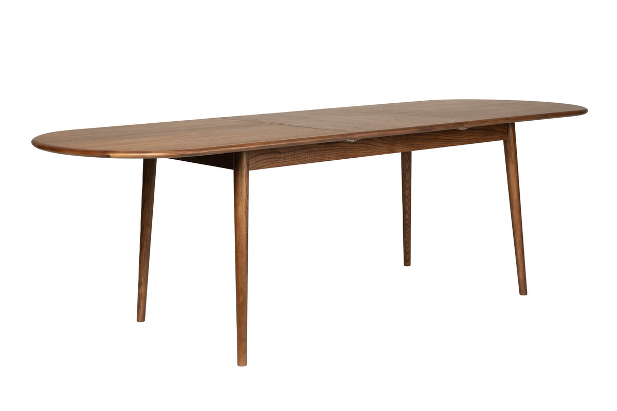 Twist Tisch Walnuss 180/240x90 in Braun präsentiert im Onlineshop von KAQTU Design AG. Esstisch ist von Zuiver
