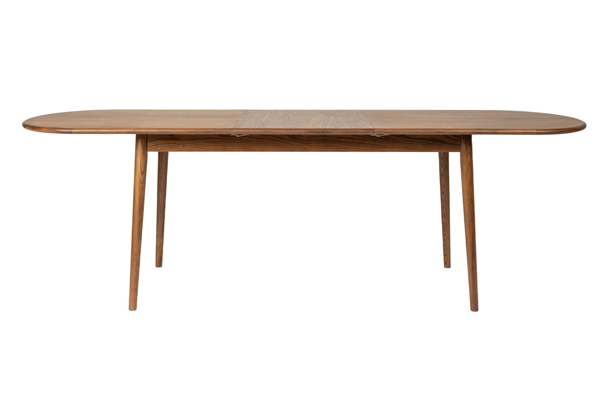 Twist Tisch Walnuss 180/240x90 in Braun präsentiert im Onlineshop von KAQTU Design AG. Esstisch ist von Zuiver