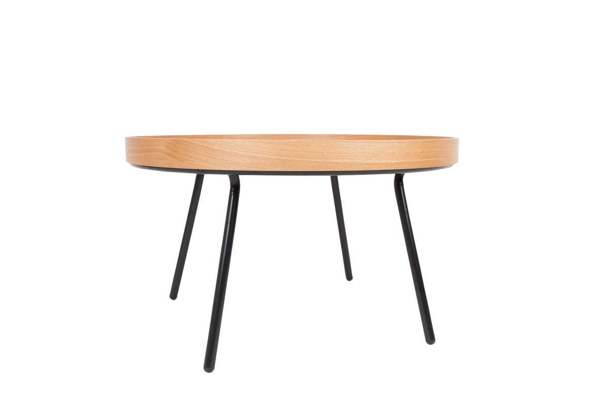 Beistelltisch Oak Tray in Natur präsentiert im Onlineshop von KAQTU Design AG. Couchtisch ist von Zuiver