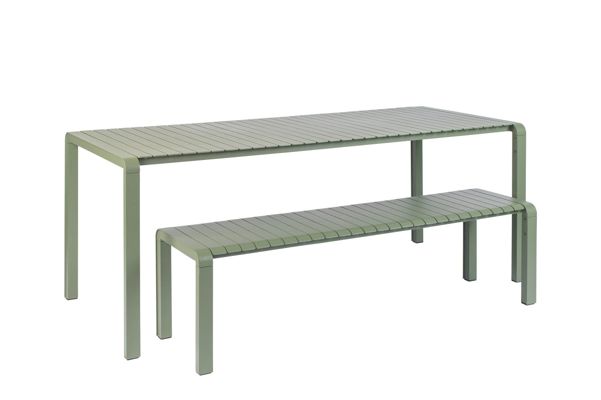 Gartentisch Vondel in Grün präsentiert im Onlineshop von KAQTU Design AG. Gartentisch ist von Zuiver