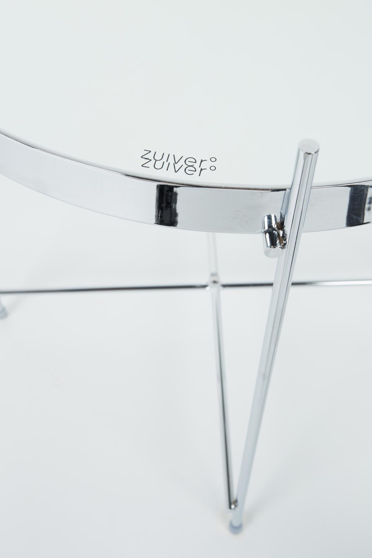 Beistelltisch Cupid in Silber präsentiert im Onlineshop von KAQTU Design AG. Beistelltisch ist von Zuiver