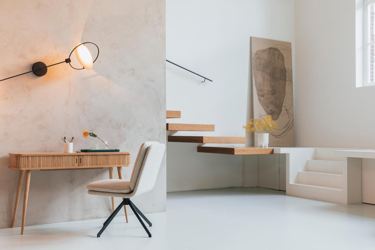 Konsolentisch Barbier in Natur präsentiert im Onlineshop von KAQTU Design AG. Konsolentisch ist von Zuiver