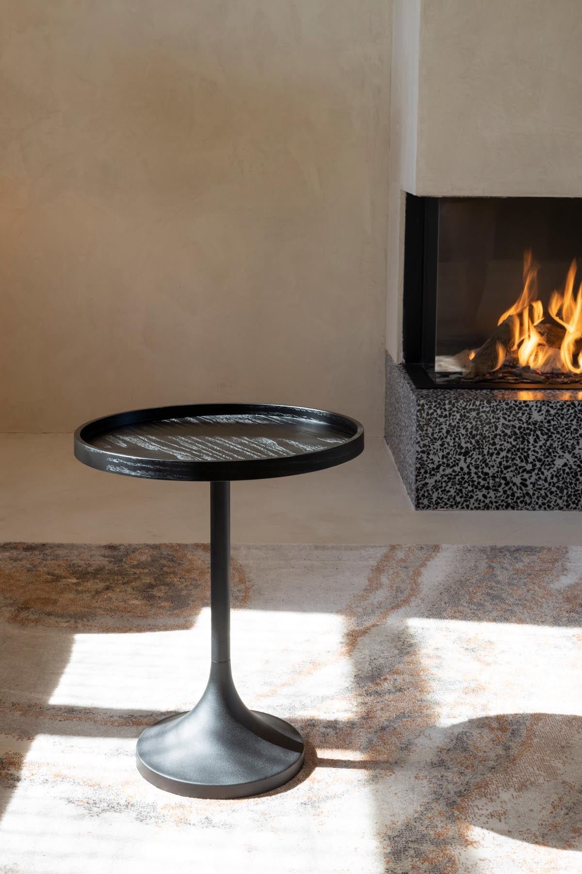 Beistelltisch Jason in Schwarz präsentiert im Onlineshop von KAQTU Design AG. Couchtisch ist von Zuiver