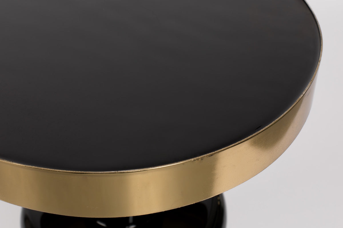 Beistelltisch Glam in Schwarz präsentiert im Onlineshop von KAQTU Design AG. Couchtisch ist von Zuiver
