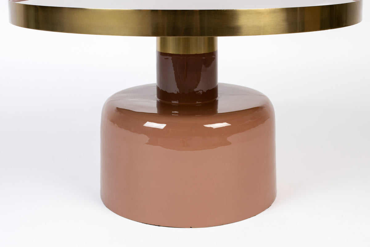 Beistelltisch Glam in Rosa präsentiert im Onlineshop von KAQTU Design AG. Couchtisch ist von Zuiver