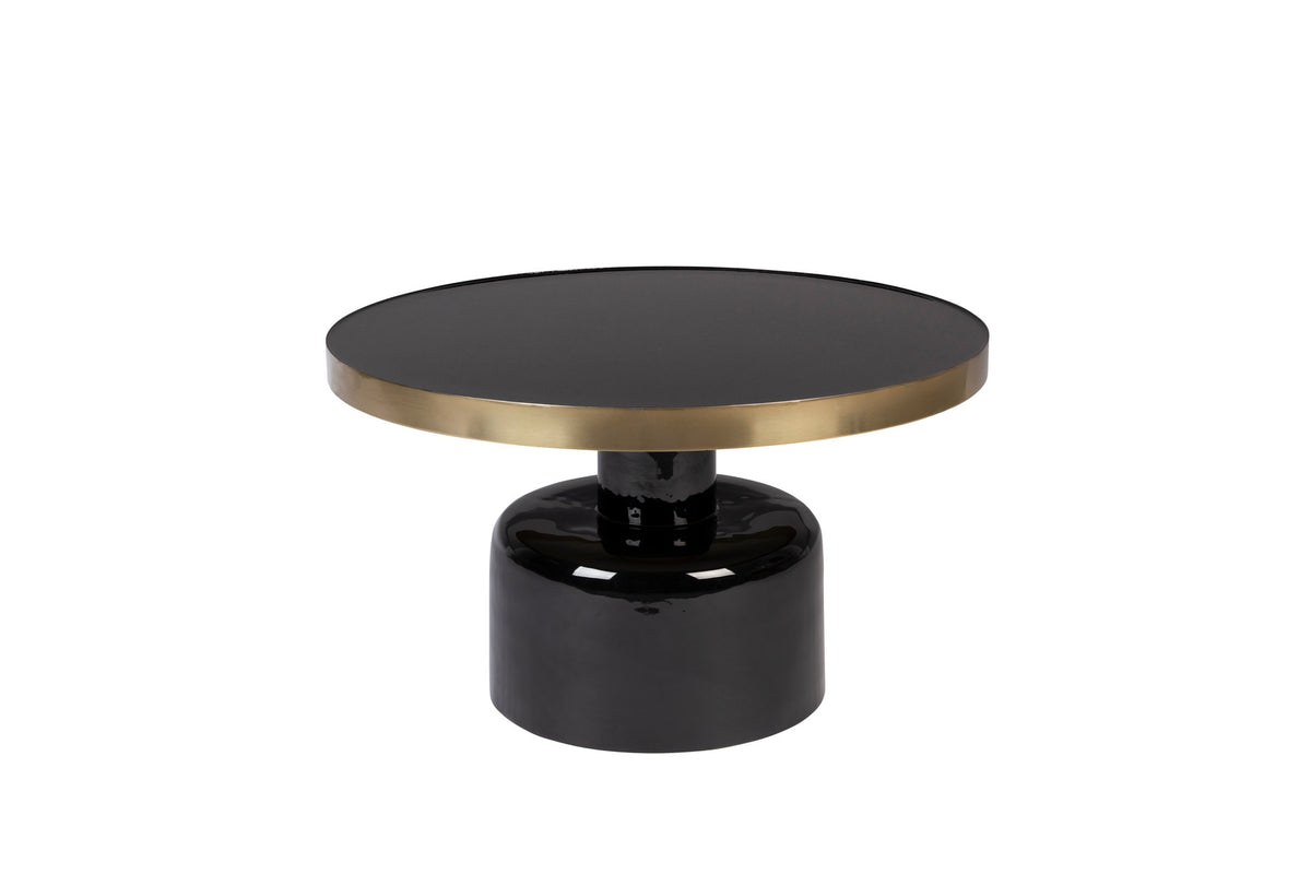 Beistelltisch Glam in Schwarz präsentiert im Onlineshop von KAQTU Design AG. Couchtisch ist von Zuiver