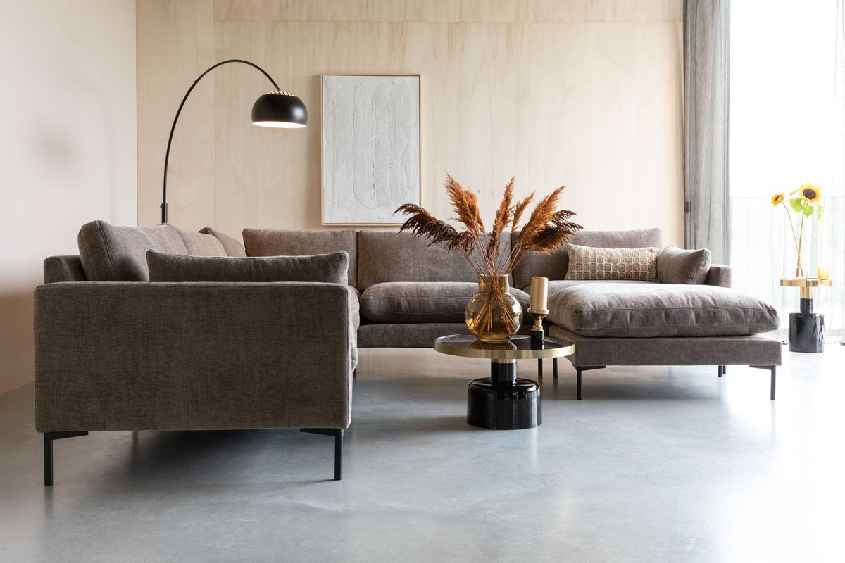 Beistelltisch Glam in Schwarz präsentiert im Onlineshop von KAQTU Design AG. Couchtisch ist von Zuiver