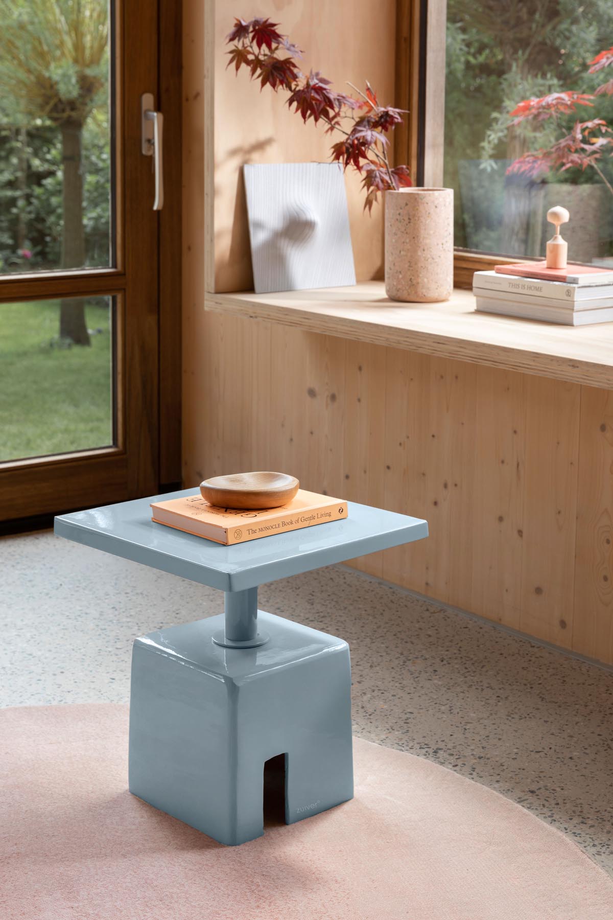 Beistelltisch Chubby in Blau präsentiert im Onlineshop von KAQTU Design AG. Beistelltisch ist von Zuiver