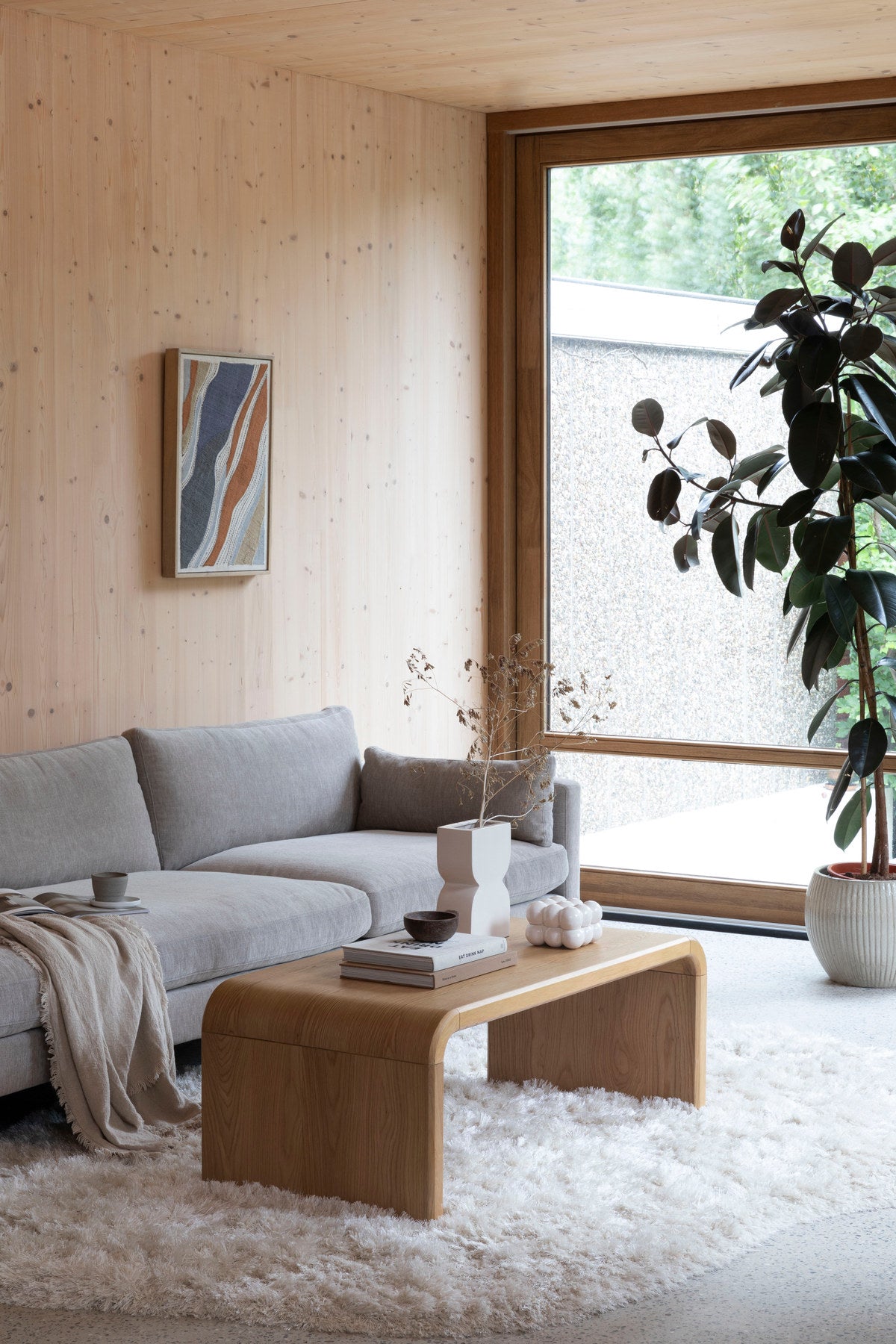 Coffee Tisch Brave in Braun präsentiert im Onlineshop von KAQTU Design AG. Couchtisch ist von Zuiver