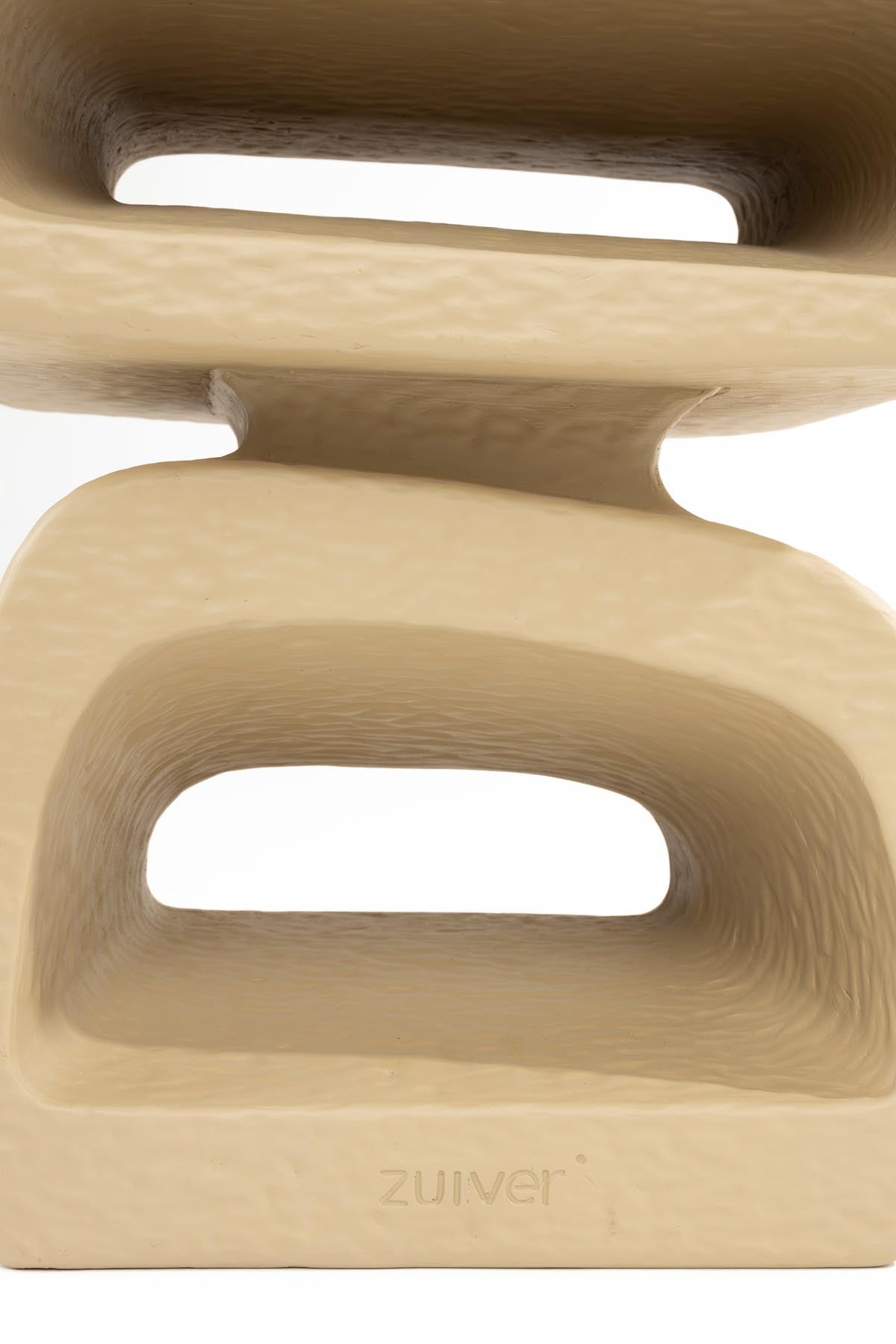 Eddy Beistelltisch in beige präsentiert im Onlineshop von KAQTU Design AG. Beistelltisch ist von Zuiver