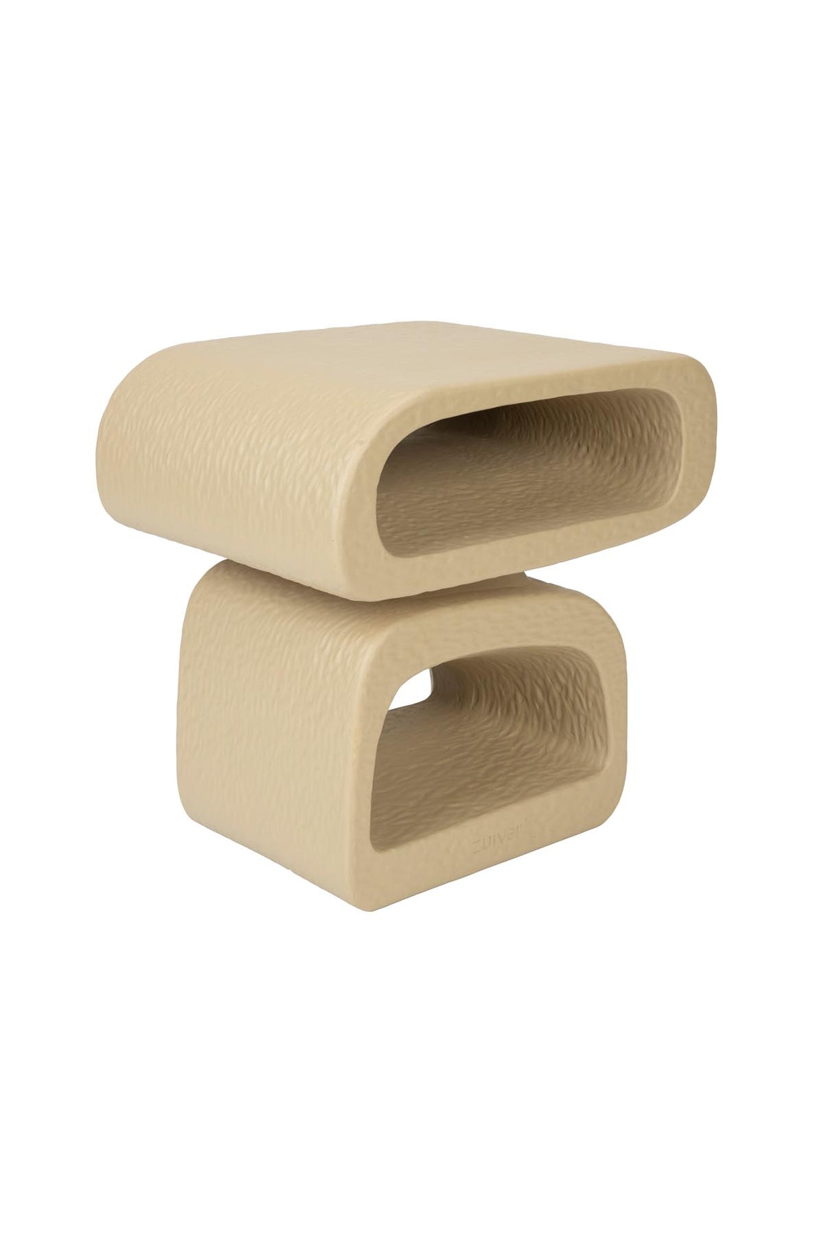 Eddy Beistelltisch in beige präsentiert im Onlineshop von KAQTU Design AG. Beistelltisch ist von Zuiver