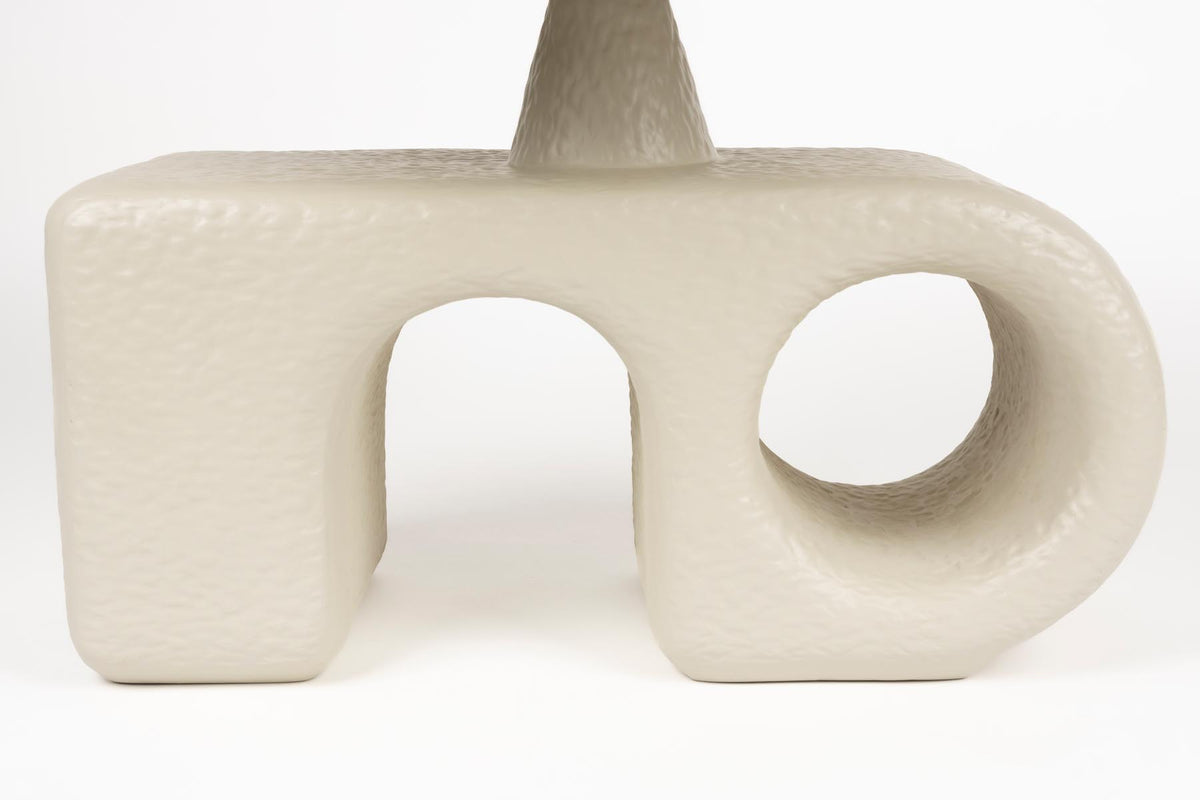 Hermit Beistelltisch in Weiss präsentiert im Onlineshop von KAQTU Design AG. Couchtisch ist von Zuiver