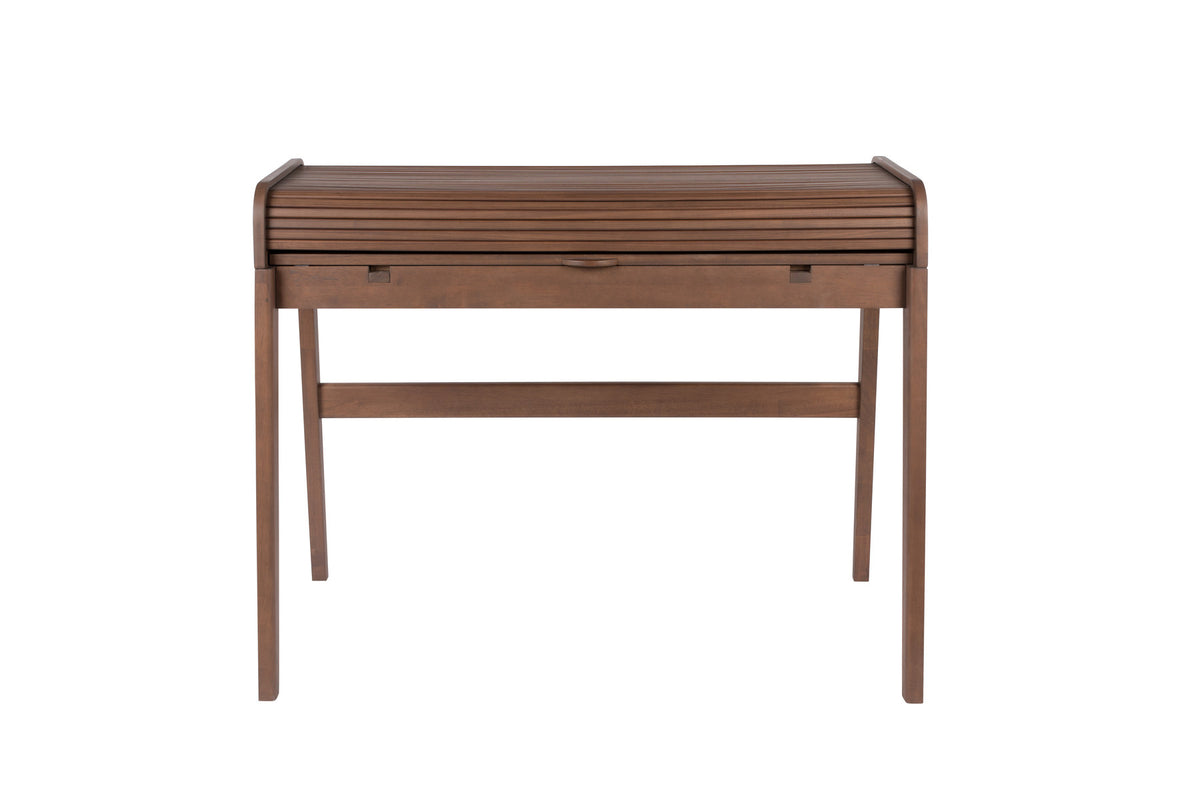 Bürotisch Barbier in Walnuss präsentiert im Onlineshop von KAQTU Design AG. Schreibtisch ist von Zuiver