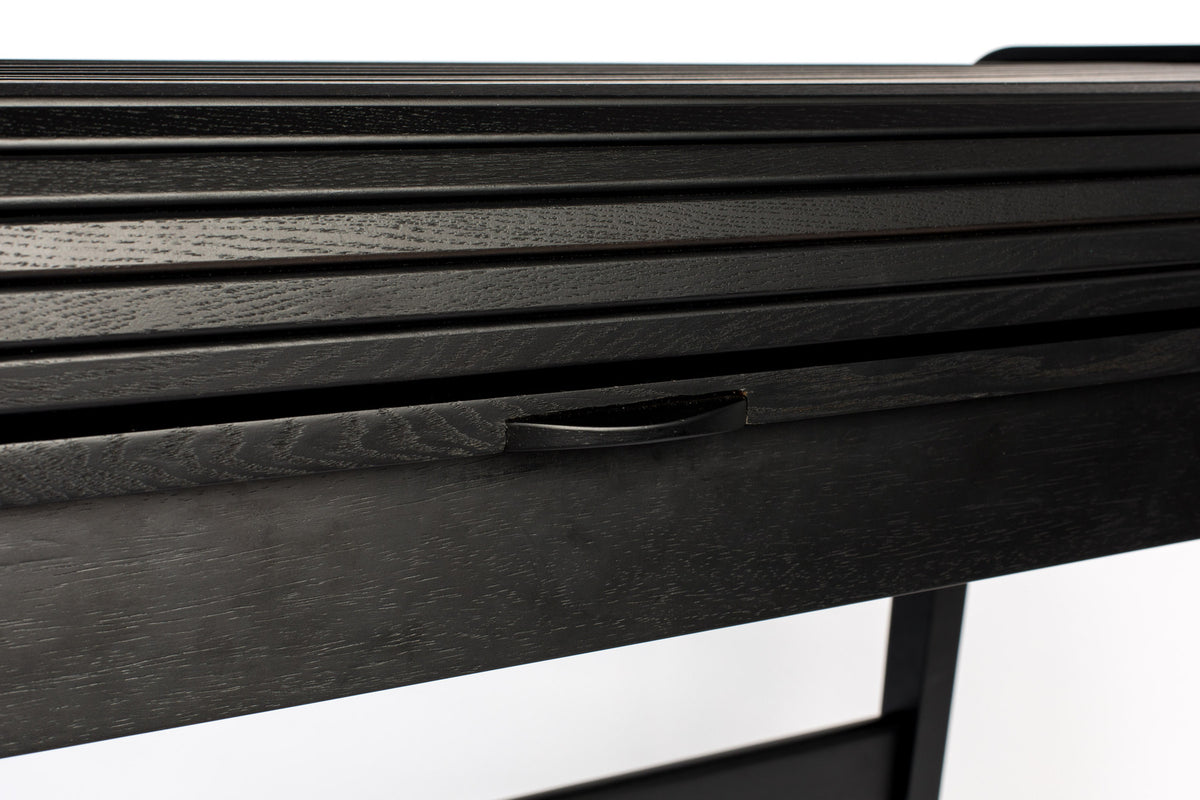 Bürotisch Barbier in Schwarz präsentiert im Onlineshop von KAQTU Design AG. Schreibtisch ist von Zuiver