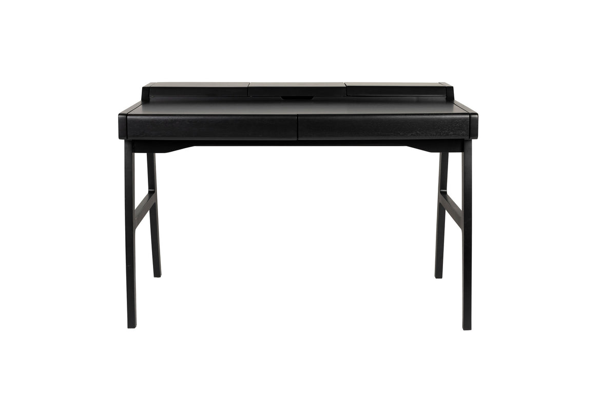 Schreibtisch Kaat in Schwarz präsentiert im Onlineshop von KAQTU Design AG. Schreibtisch ist von Zuiver