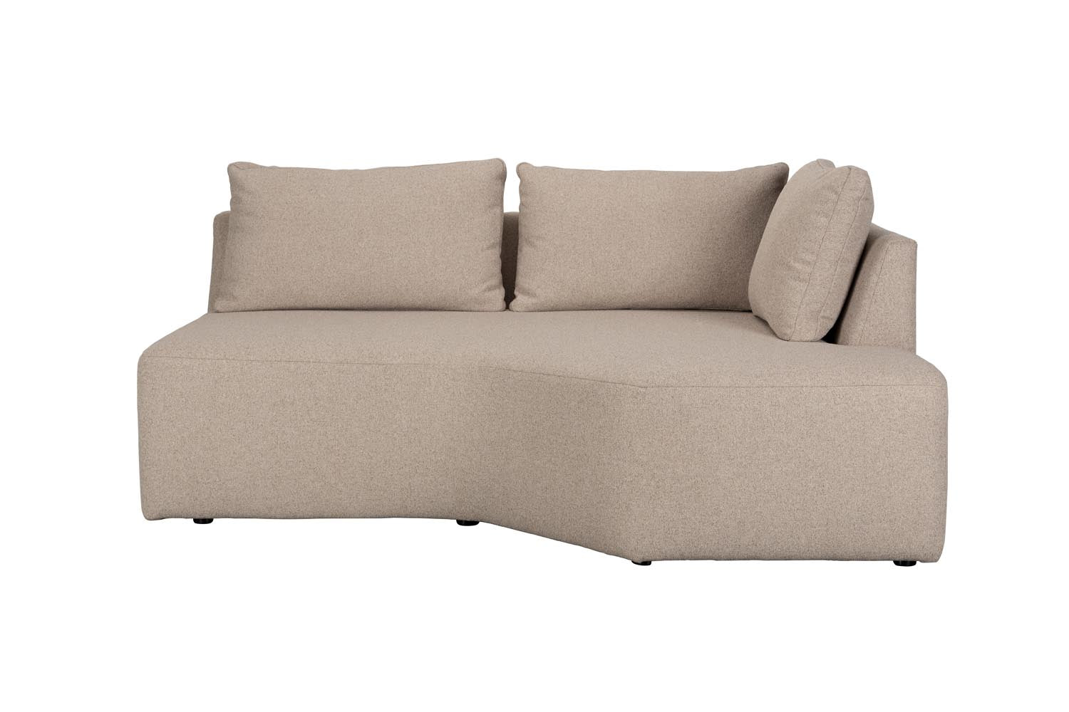 Das Prosper Seat Right von Zuiver: Ein modulares Sofa-Element, das modernes Design mit Komfort und Flexibilität vereint.