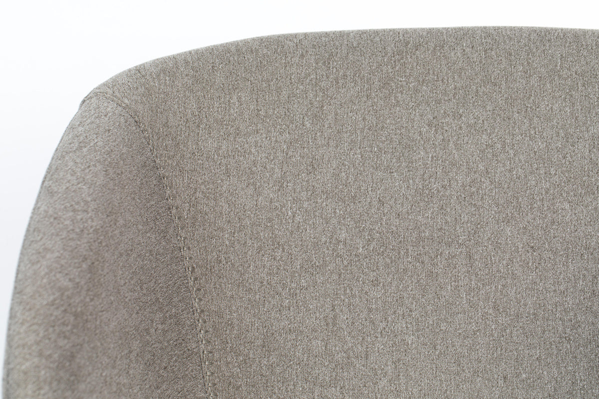 Lounge Sessel Feston in Grau präsentiert im Onlineshop von KAQTU Design AG. Sessel mit Armlehnen ist von Zuiver
