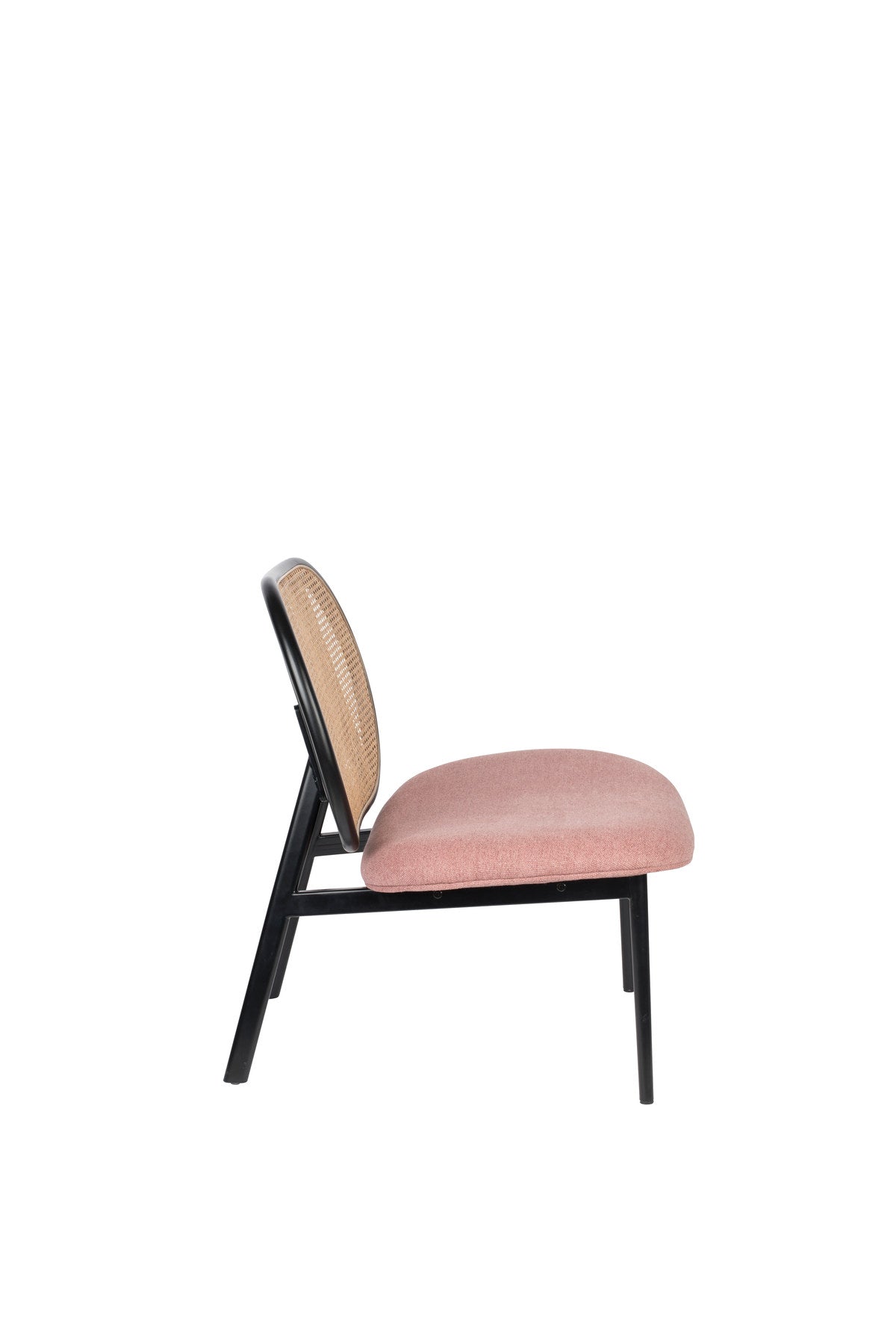 Lounge Sessel Spike in Natur/Pink präsentiert im Onlineshop von KAQTU Design AG. Sessel ist von Zuiver