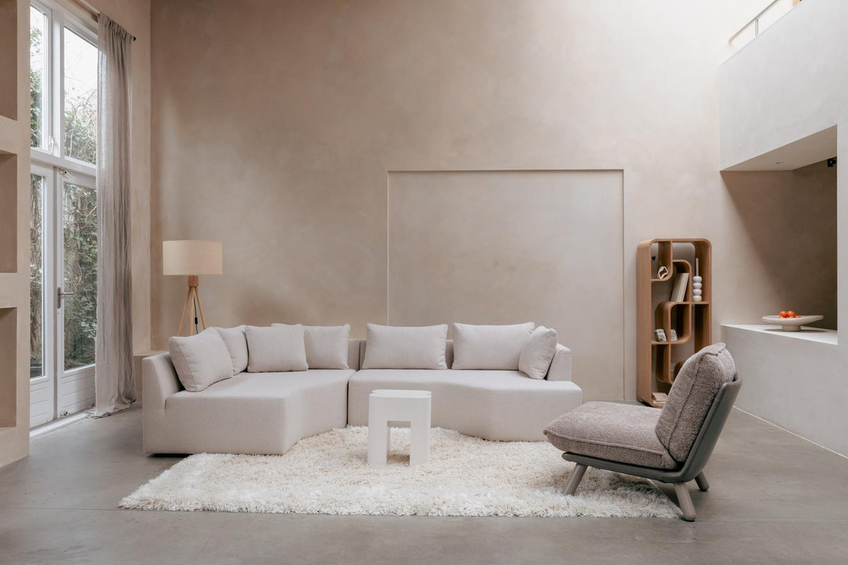Lazy Sack Loungesessel Soft in Grau präsentiert im Onlineshop von KAQTU Design AG. Sessel ist von Zuiver