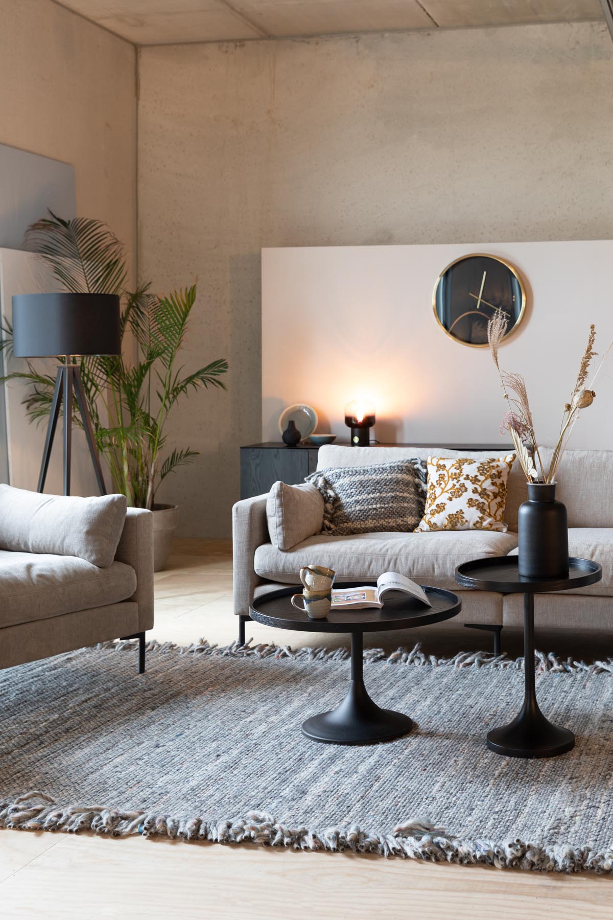 Summer Sofa 3-Sitzer in Latte präsentiert im Onlineshop von KAQTU Design AG. 3er Sofa ist von Zuiver