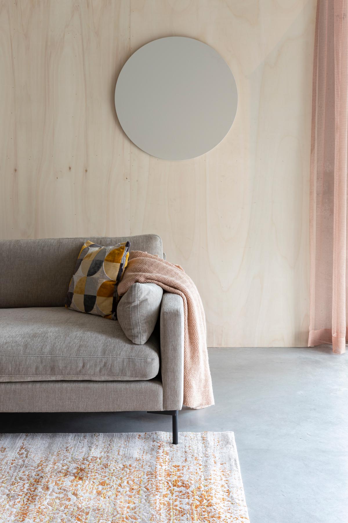 Summer Sofa 3-Sitzer in Latte präsentiert im Onlineshop von KAQTU Design AG. 3er Sofa ist von Zuiver