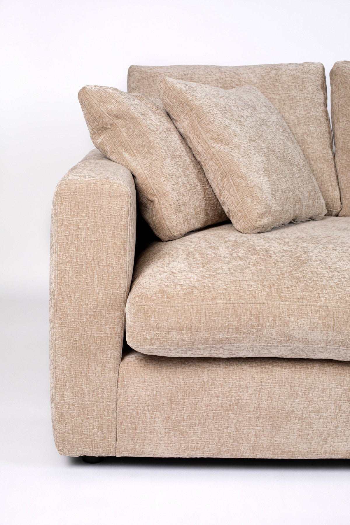 Sofa Sense 3 Sitzer in Natur präsentiert im Onlineshop von KAQTU Design AG. 3er Sofa ist von Zuiver