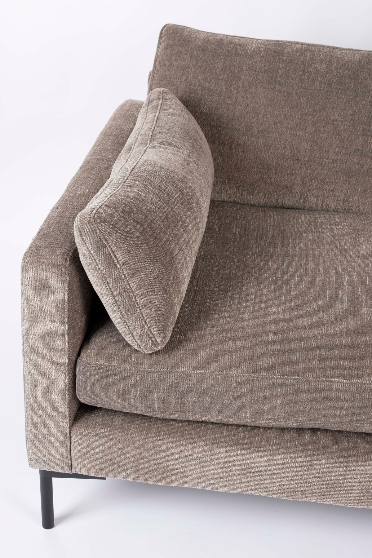 Summer Sofa 7-Sitzer in Coffee präsentiert im Onlineshop von KAQTU Design AG. Ecksofa rechts ist von Zuiver