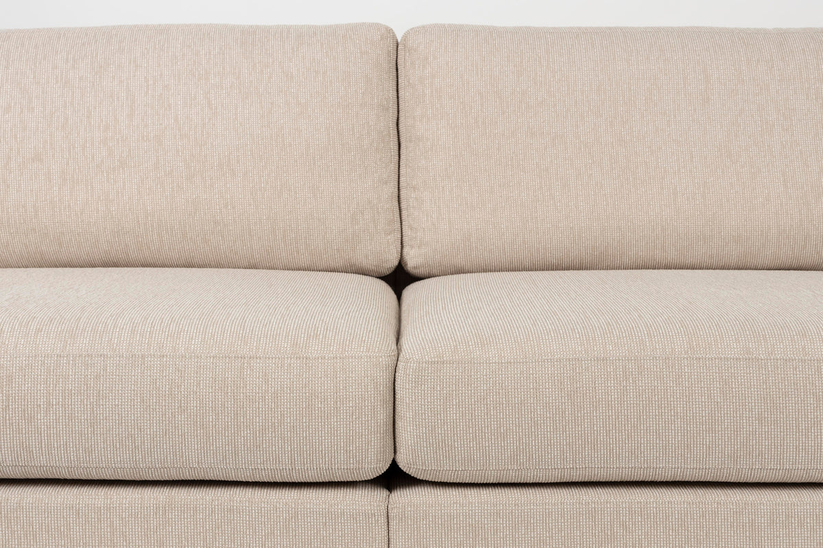 Sofa Balcony 3 Sitzer in beige präsentiert im Onlineshop von KAQTU Design AG. 3er Sofa ist von Zuiver