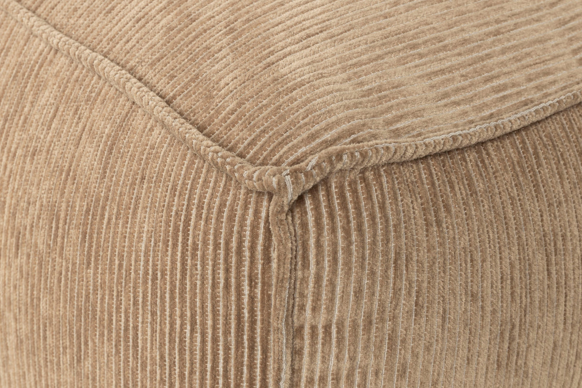 SOFA FAT FREDDY links in Braun präsentiert im Onlineshop von KAQTU Design AG. Ecksofa links ist von Zuiver