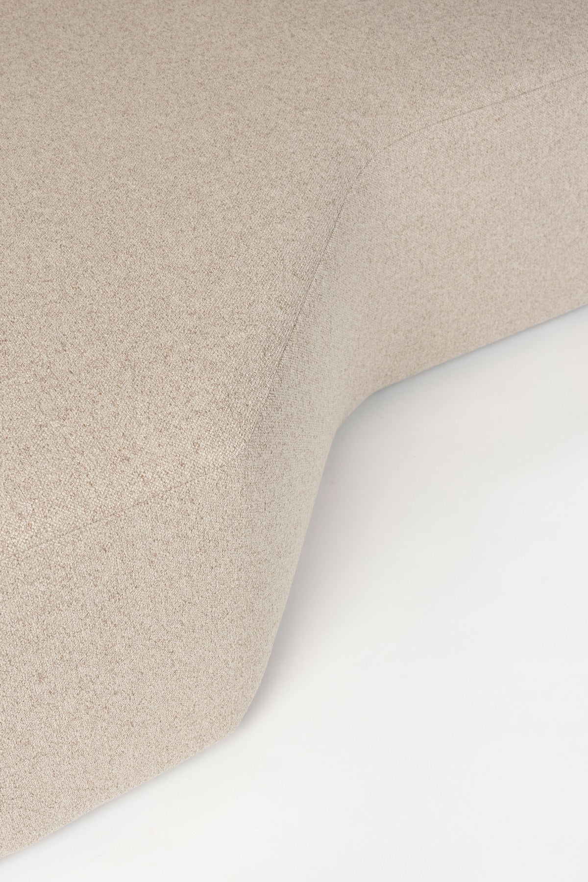 Prosper Sofa Right in Cappucino präsentiert im Onlineshop von KAQTU Design AG. L-Sofa rechts ist von Zuiver