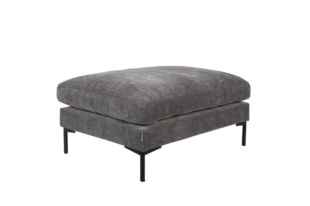 Hocker Summer in Grau präsentiert im Onlineshop von KAQTU Design AG. Pouf ist von Zuiver