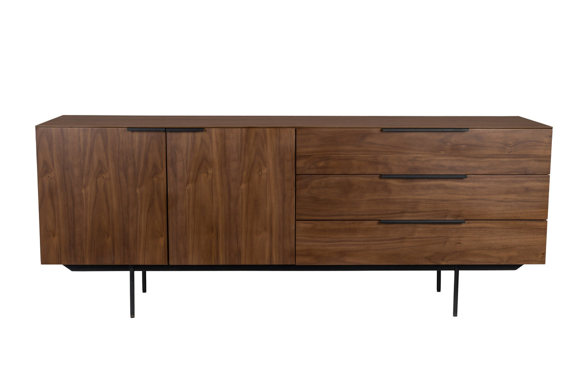 Sideboard Travis in Walnuss präsentiert im Onlineshop von KAQTU Design AG. Sideboard ist von Zuiver