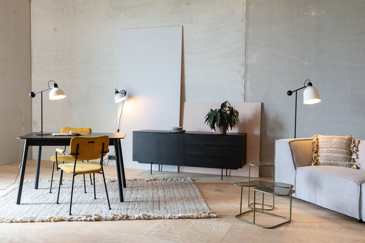 Sideboard Travis in Schwarz präsentiert im Onlineshop von KAQTU Design AG. Sideboard ist von Zuiver