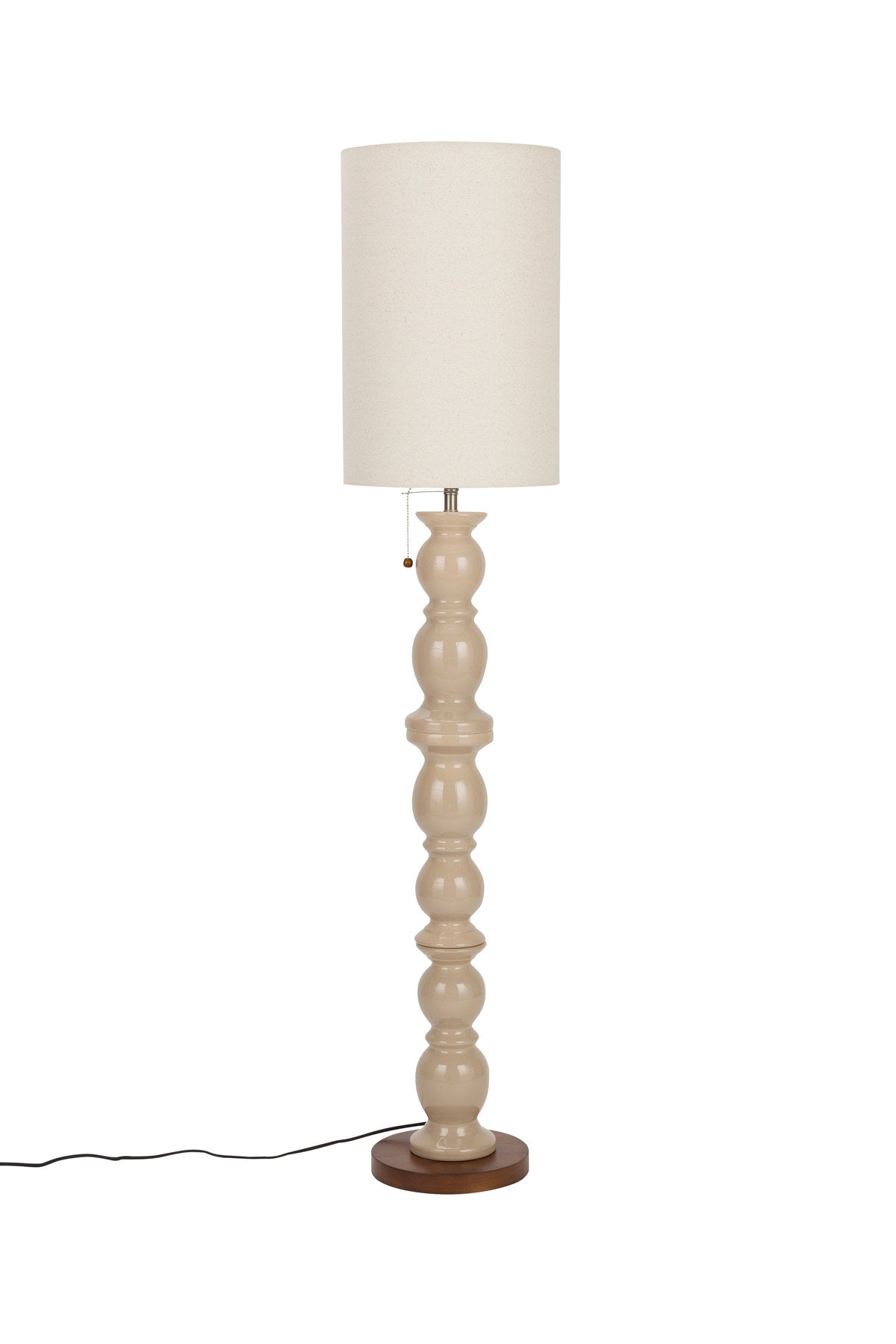 Brew Stehleuchte in beige präsentiert im Onlineshop von KAQTU Design AG. Stehleuchte ist von Zuiver