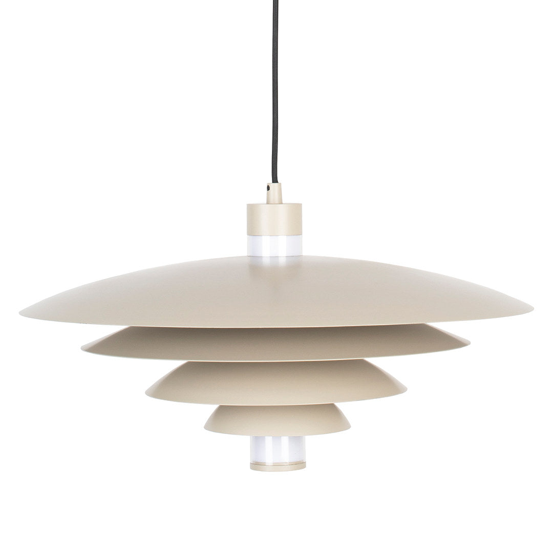 Cole Pendellampe in beige präsentiert im Onlineshop von KAQTU Design AG. Pendelleuchte ist von Zuiver