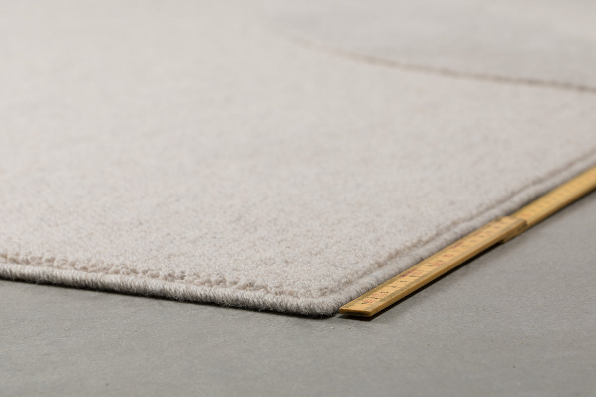 Teppich Dream in Natur/Grau präsentiert im Onlineshop von KAQTU Design AG. Teppich ist von Zuiver