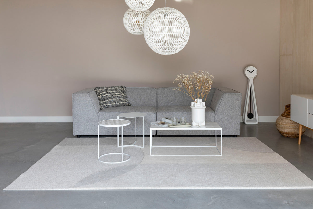 Teppich Dream in Natur/Grau präsentiert im Onlineshop von KAQTU Design AG. Teppich ist von Zuiver