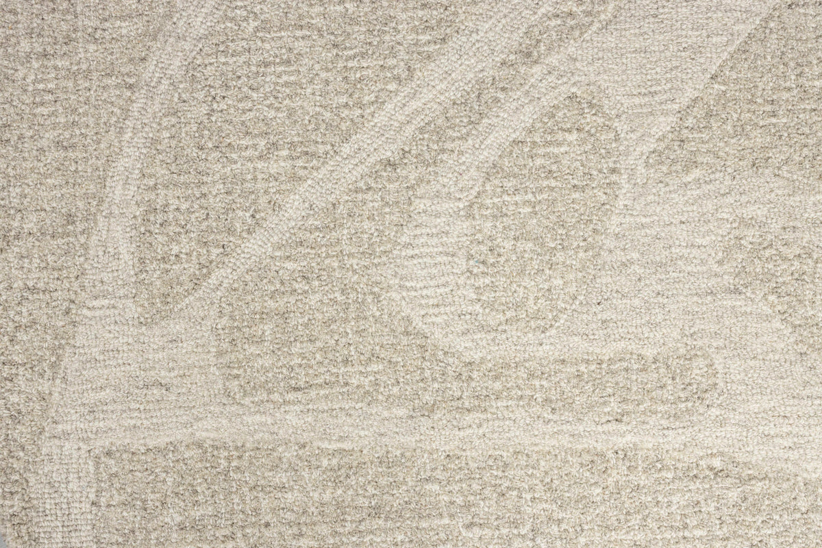 Teppich Forms in Weiss präsentiert im Onlineshop von KAQTU Design AG. Teppich ist von Zuiver