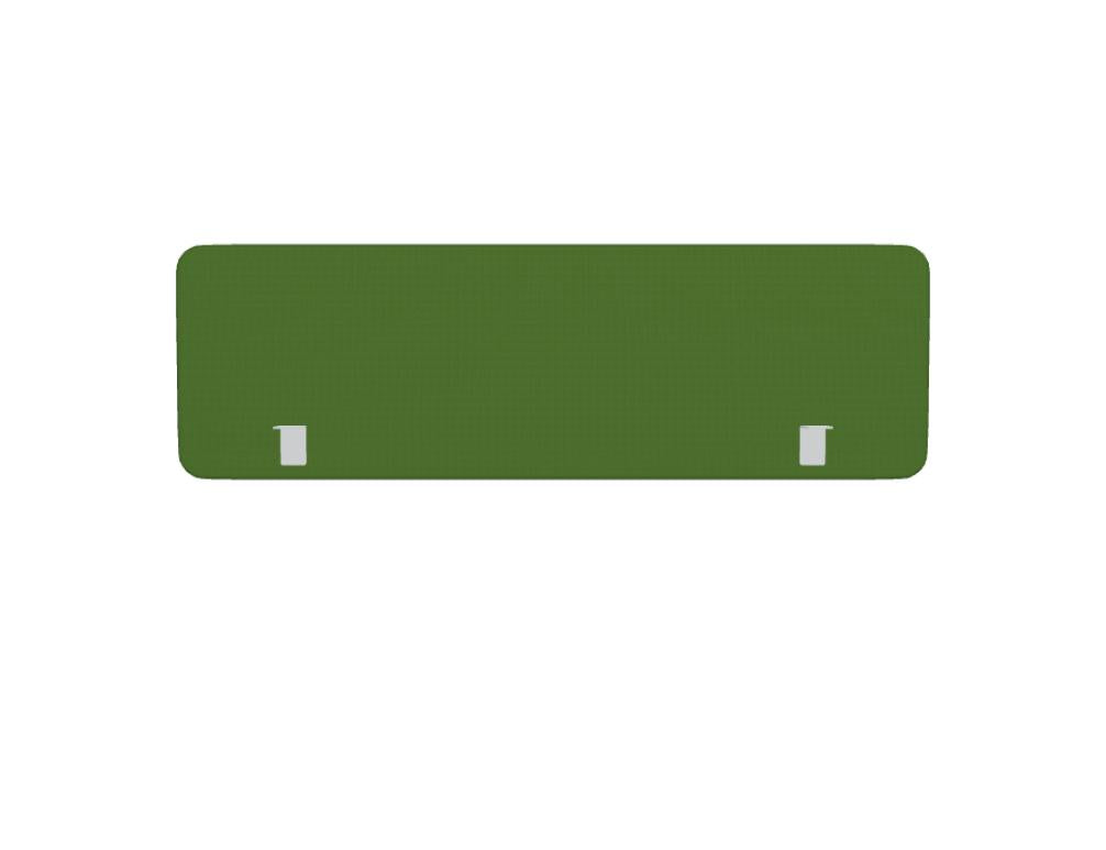 Twin ZUT31 - Seiten- und Querpaneele für Schreibtische in Grün präsentiert im Onlineshop von KAQTU Design AG. Paneele ist von Mdd
