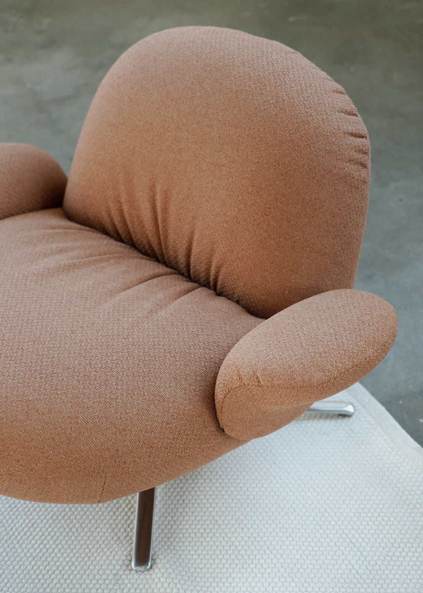 Baoza BAO01 - Sessel in Rust 407 präsentiert im Onlineshop von KAQTU Design AG. Drehsessel ist von Tamo