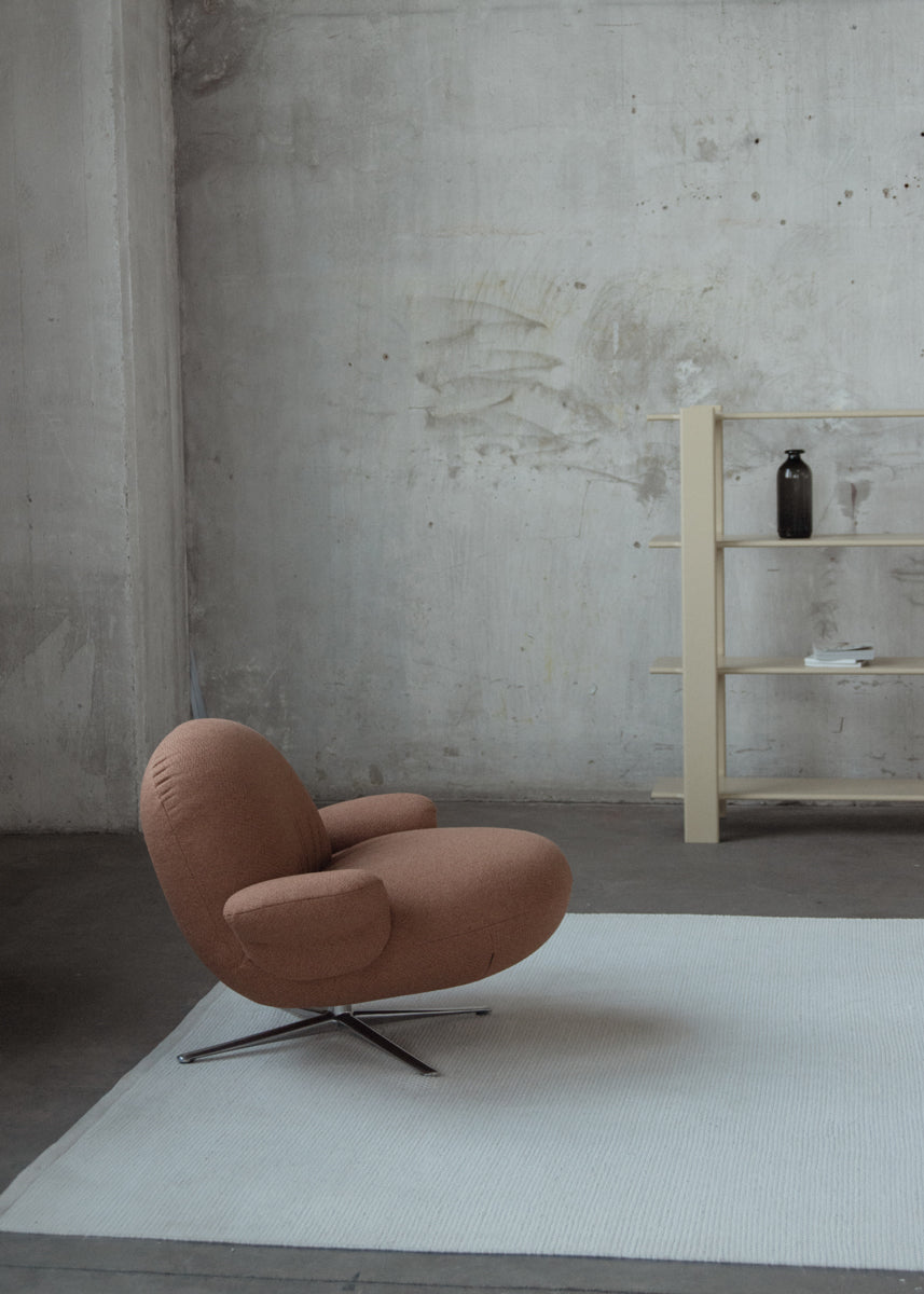 Baoza BAO01 - Sessel in Rust 407 präsentiert im Onlineshop von KAQTU Design AG. Drehsessel ist von Tamo