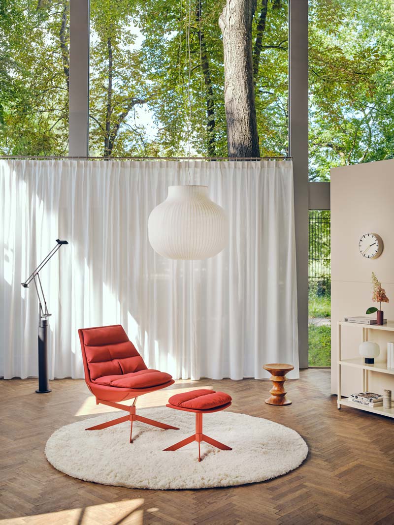 Fat Frank F06 - Fußhocker in Orange präsentiert im Onlineshop von KAQTU Design AG. Hocker ist von Mdd