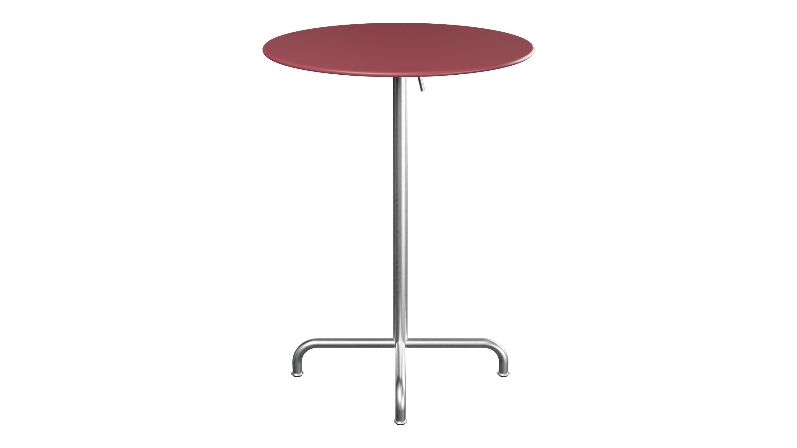 Rigi Metall-Stehtisch Outdoor ø80 / 110 klappbar  in Bordeaux präsentiert im Onlineshop von KAQTU Design AG. Hochtisch Outdoor ist von Schaffner