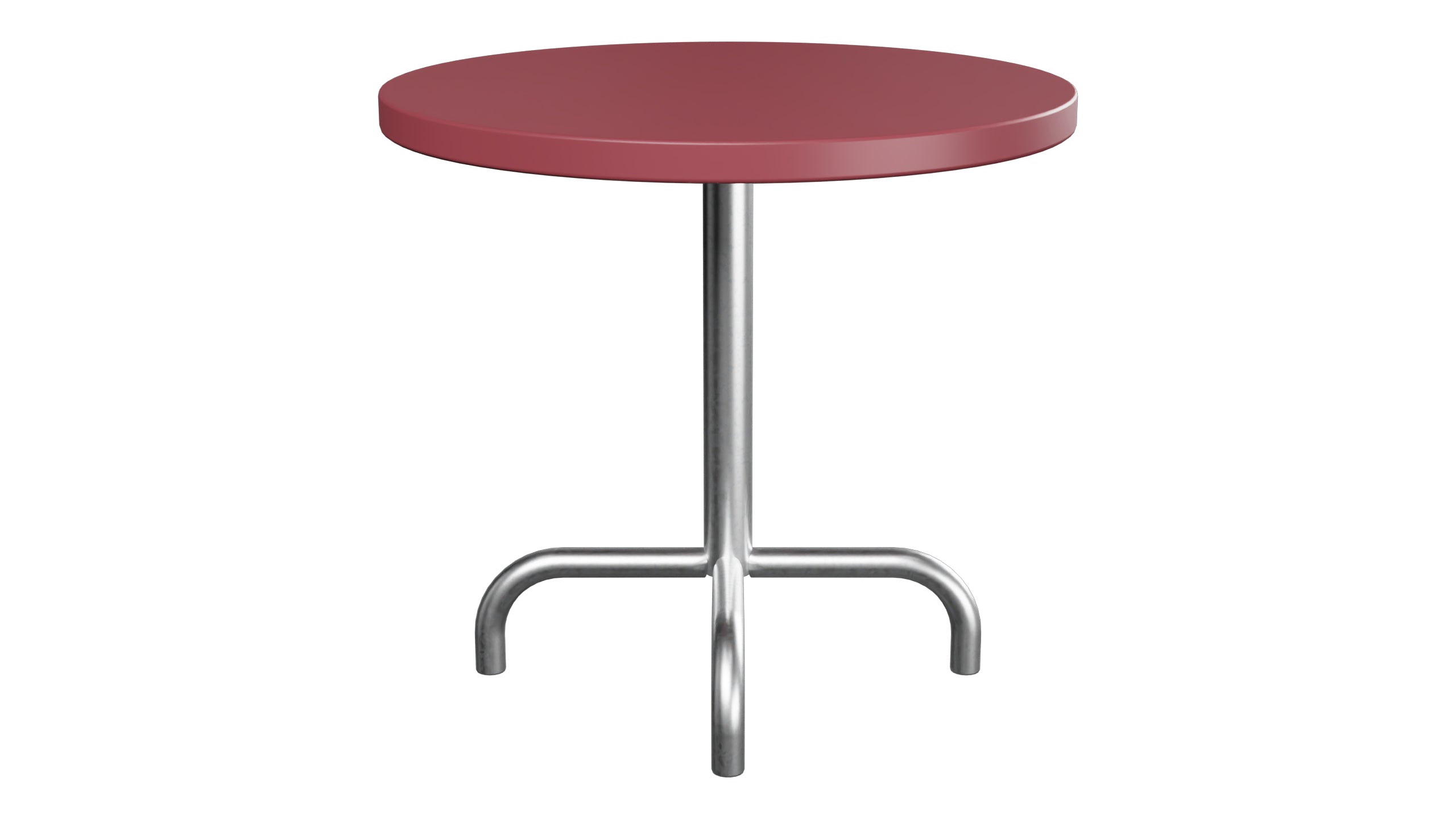 Säntis Metall-Beistelltisch Outdoor ø54 / 50 in Bordeaux präsentiert im Onlineshop von KAQTU Design AG. Beistelltisch Outdoor ist von Schaffner