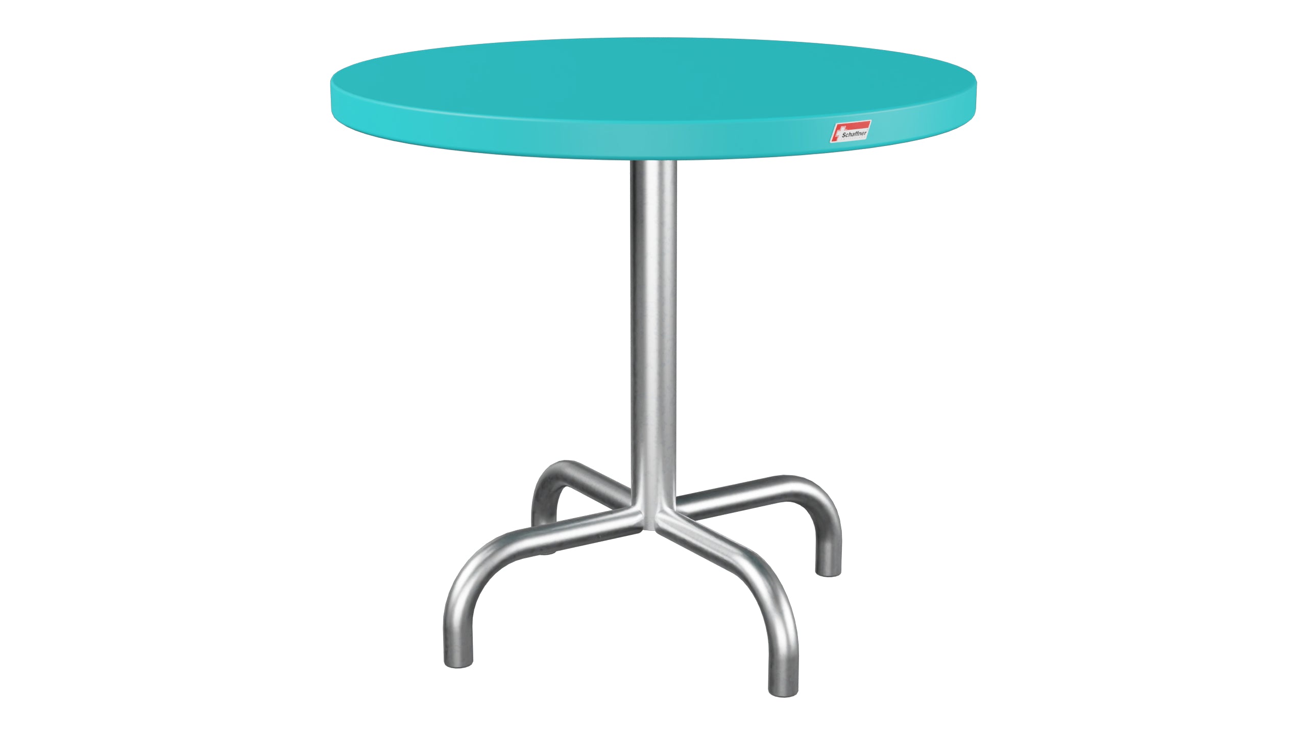 Table d'appoint en métal Säntis pour l'extérieur ø54/50