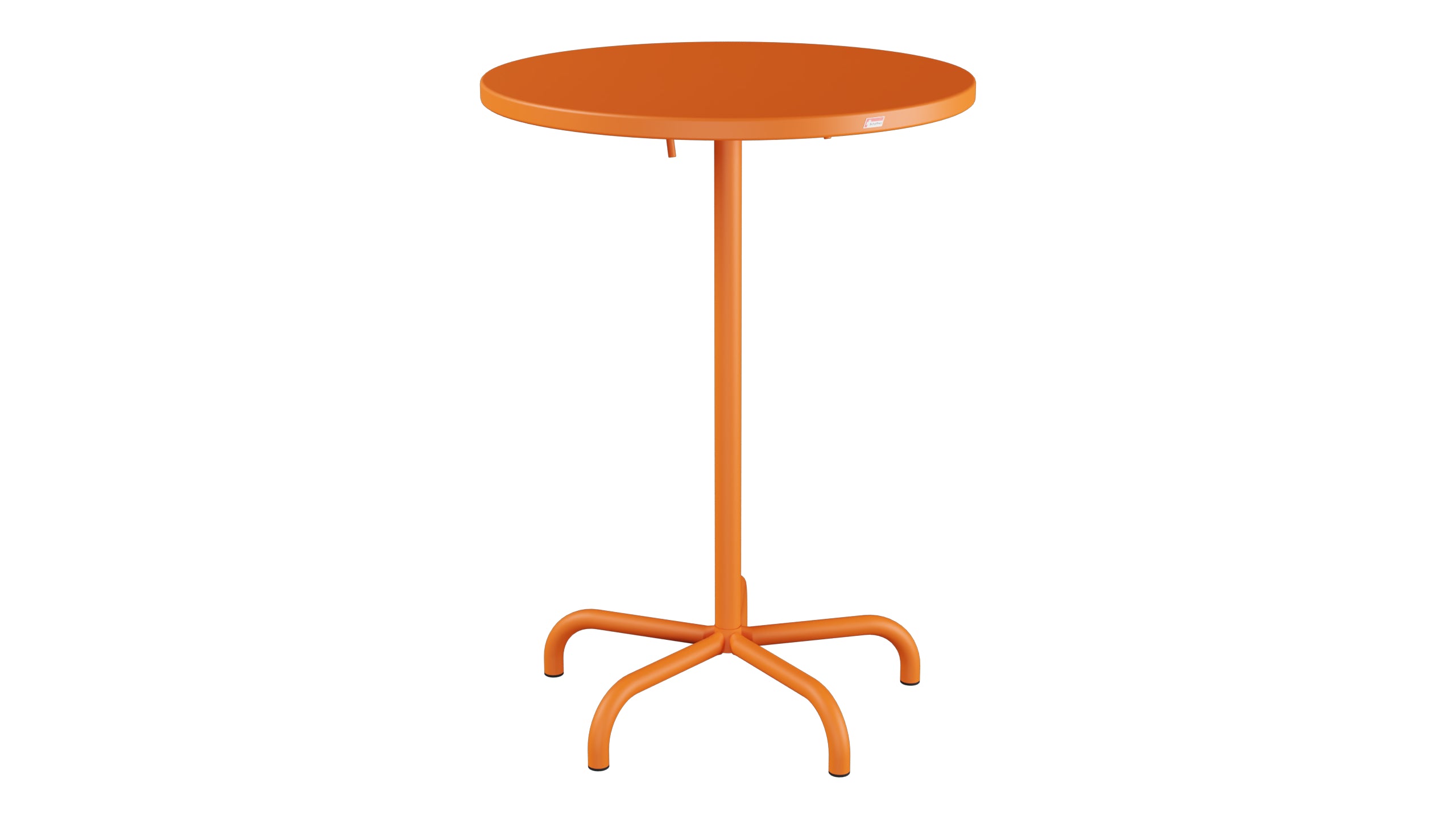Säntis metal bar table outdoor ø80/110 foldable
