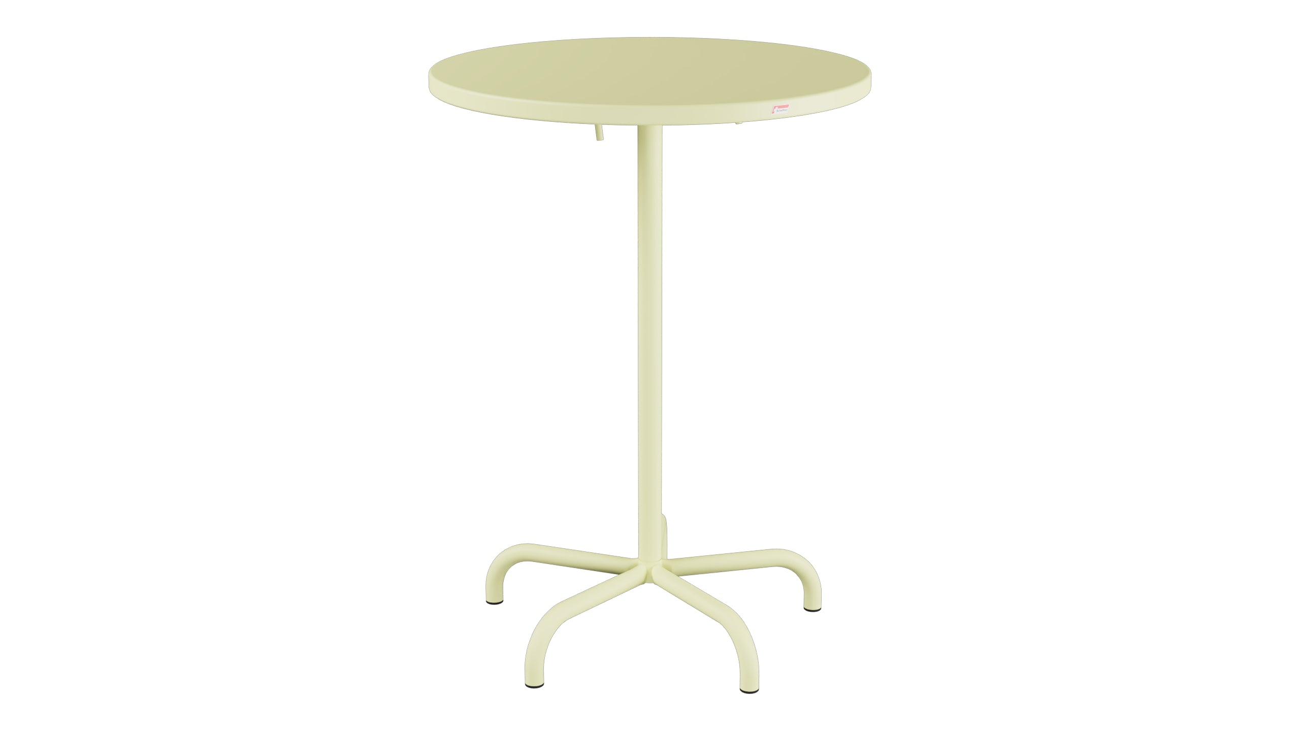 Säntis metal bar table outdoor ø80/110 foldable