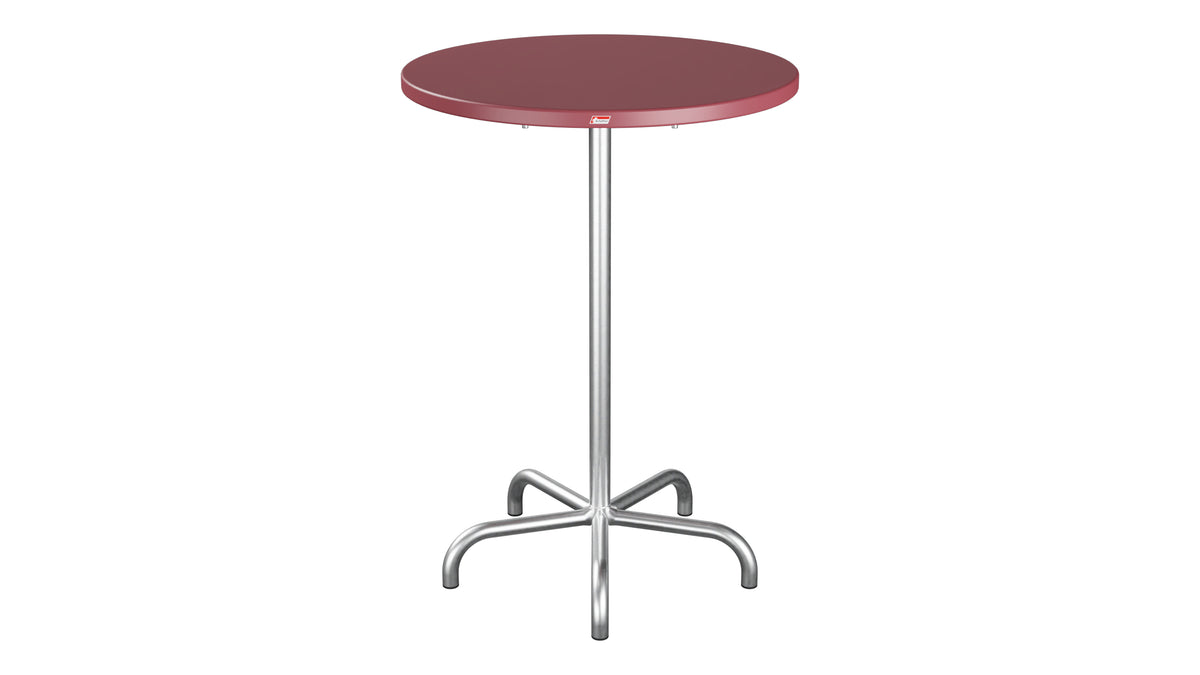 Säntis Metall-Stehtisch Outdoor ø80 / 110 klappbar in Bordeaux präsentiert im Onlineshop von KAQTU Design AG. Hochtisch Outdoor ist von Schaffner